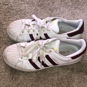 Adidas burgundy